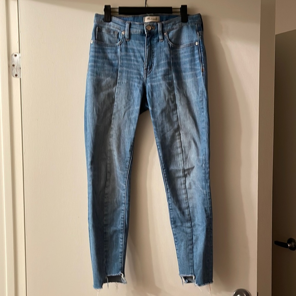 Madewell Size 28 9” High-Rise Skinny Jeans